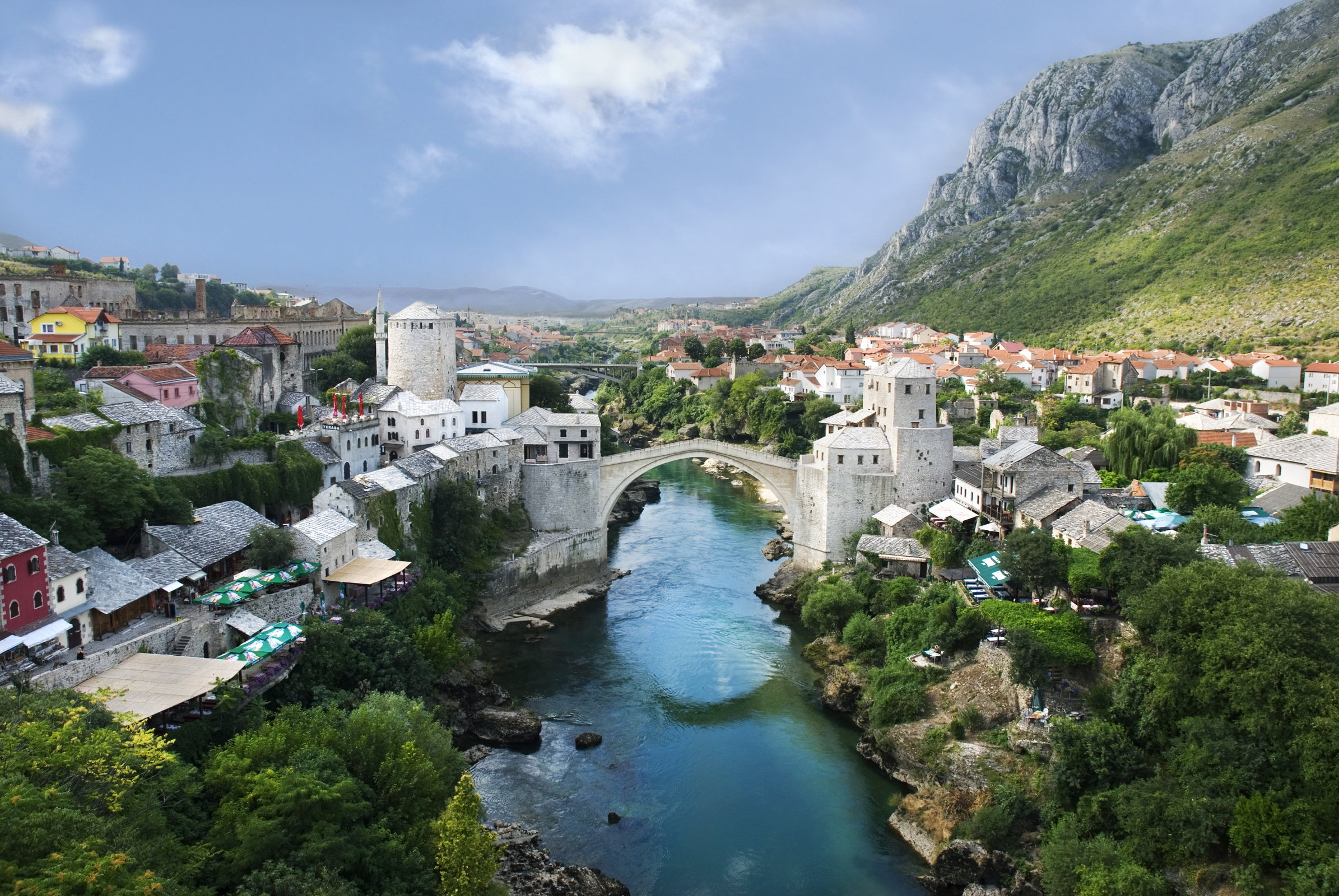 Mostar Old Bridge Area