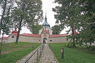 Pilgrimage Church of St. John of Nepomuk at Zelená Hora